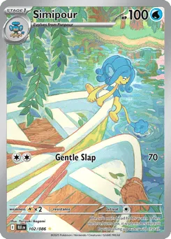 Simipour 102/086 Holo Black Bolt