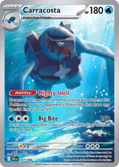 Carracosta 107/086 Holo Black Bolt