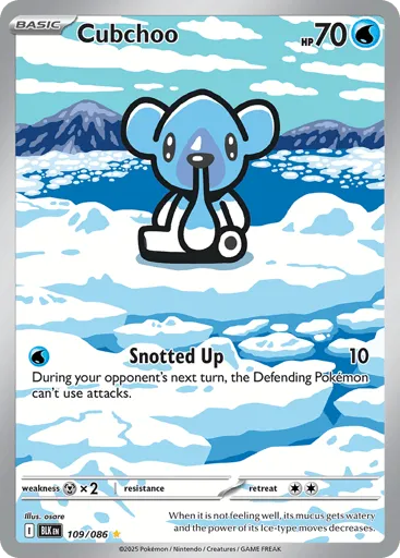 Cubchoo 109/086 Black Bolt