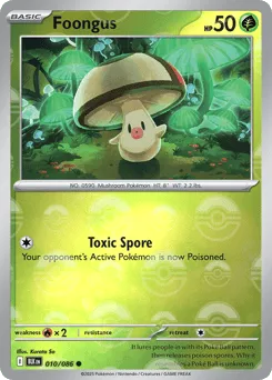 Foongus 010/086 Poké Ball Black Bolt