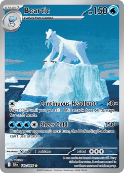 Beartic 110/086 Black Bolt