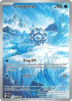 Cryogonal 111/086 Black Bolt