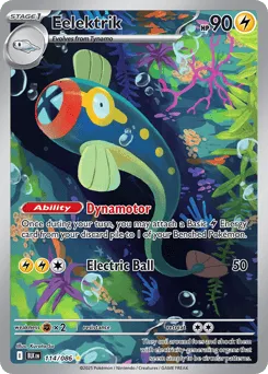 Eelektrik 114/086 Holo Black Bolt