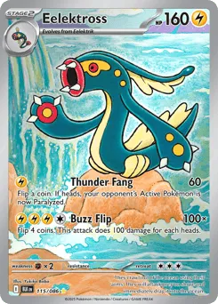 Eelektross 115/086 Holo Black Bolt