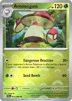 Amoonguss 011/086 Poké Ball Black Bolt