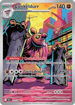 Conkeldurr 127/086 Black Bolt