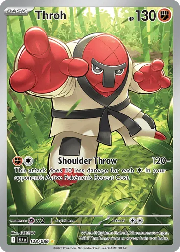Throh 128/086 Black Bolt