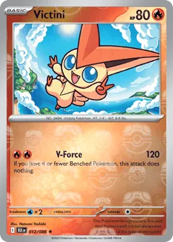 Victini 012/086 Master Ball Black Bolt