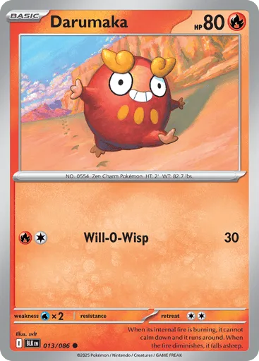 Darumaka 013/086 Black Bolt