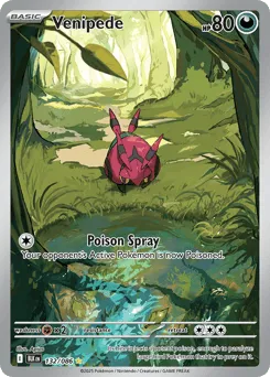 Venipede 132/086 Black Bolt