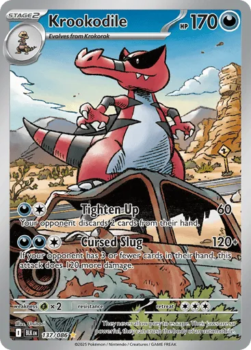 Krookodile 137/086 Black Bolt