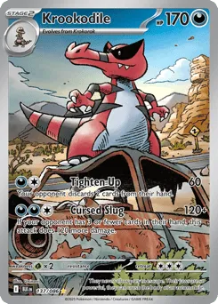 Krookodile 137/086 Holo Black Bolt