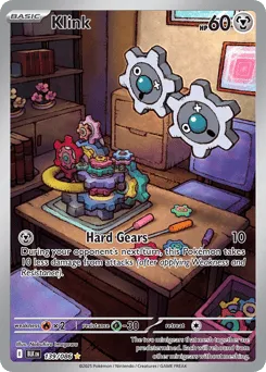 Klink 139/086 Holo Black Bolt