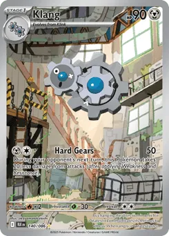 Klang 140/086 Holo Black Bolt