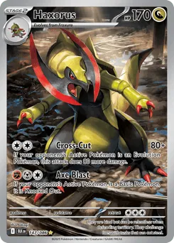 Haxorus 147/086 Black Bolt