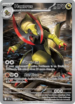 Haxorus 147/086 Holo Black Bolt