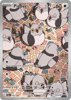 Pidove 148/086 Holo Black Bolt
