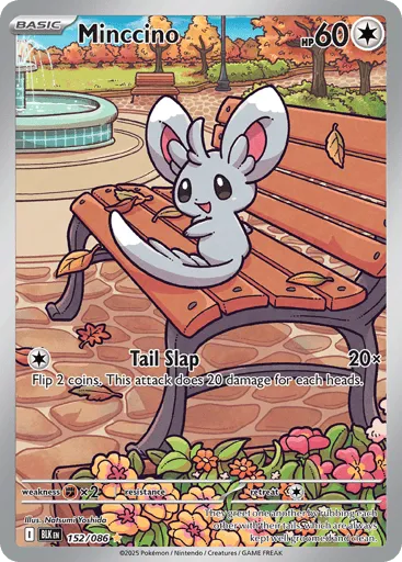 Minccino 152/086 Black Bolt