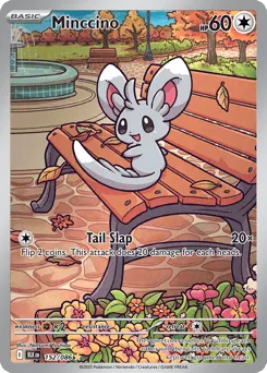 Minccino 152/086 Holo Black Bolt