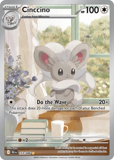 Cinccino 153/086 Black Bolt