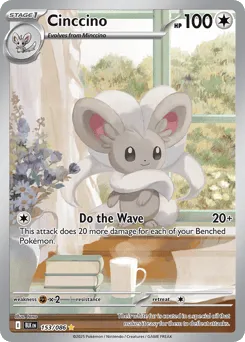 Cinccino 153/086 Black Bolt