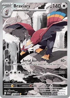 Braviary 155/086 Black Bolt