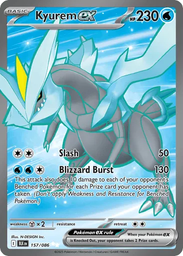 Kyurem ex 157/086 Black Bolt