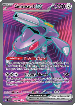 Genesect ex 161/086 Black Bolt