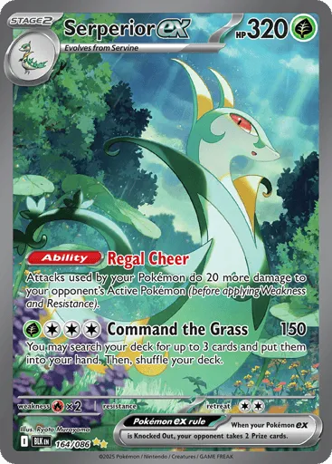 Serperior ex 164/086 Black Bolt