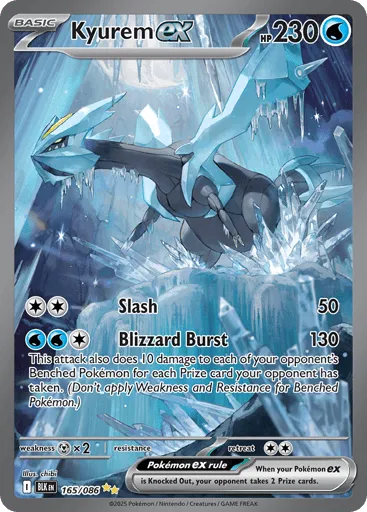 Kyurem ex 165/086 Black Bolt