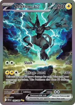 Zekrom ex 166/086 Holo Black Bolt