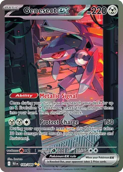 Genesect ex 169/086 Holo Black Bolt