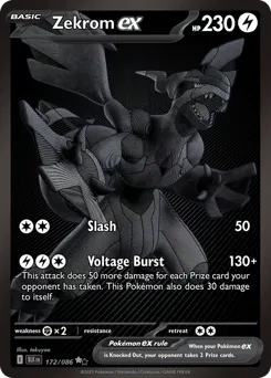 Zekrom ex 172/086 Black Bolt