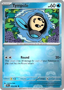 Tympole 019/086 Master Ball Black Bolt