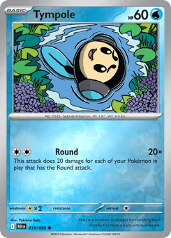 Tympole 019/086 Reverse Holo Black Bolt
