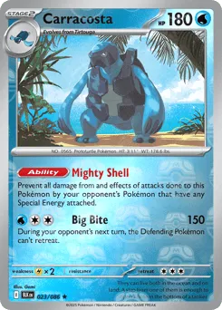 Carracosta 023/086 Master Ball Black Bolt
