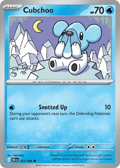 Cubchoo 025/086 Black Bolt