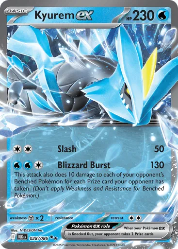 Kyurem ex 028/086 Black Bolt