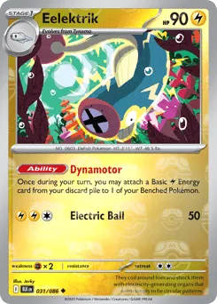 Eelektrik 031/086 Master Ball Black Bolt