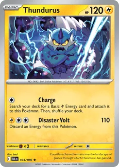 Thundurus 033/086 Black Bolt