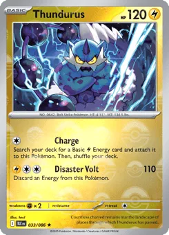 Thundurus 033/086 Poké Ball Black Bolt