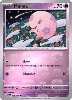 Munna 035/086 Master Ball Black Bolt