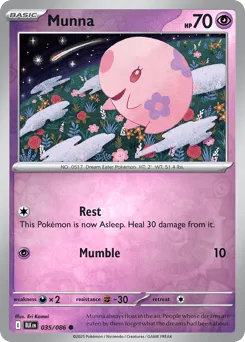 Munna 035/086 Reverse Holo Black Bolt