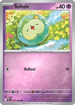 Solosis 037/086 Reverse Holo Black Bolt