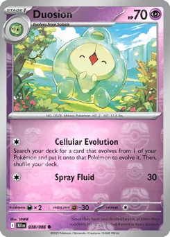 Duosion 038/086 Master Ball Black Bolt