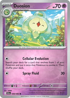 Duosion 038/086 Reverse Holo Black Bolt