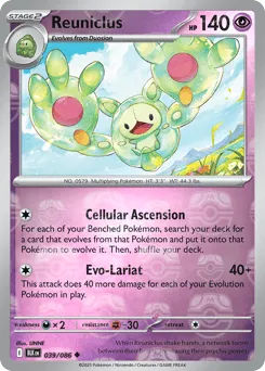 Reuniclus 039/086 Master Ball Black Bolt