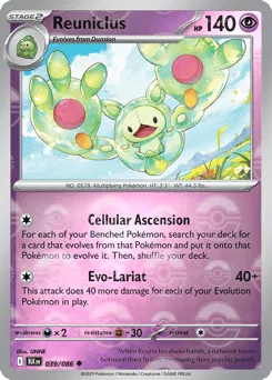 Reuniclus 039/086 Poké Ball Black Bolt
