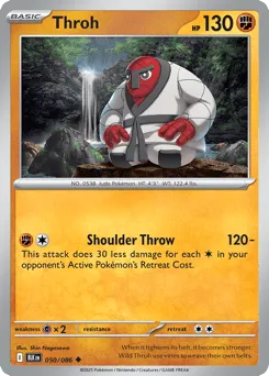 Throh 050/086 Normal Black Bolt