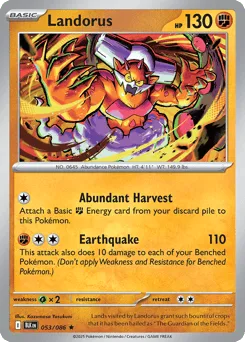 Landorus 053/086 Black Bolt